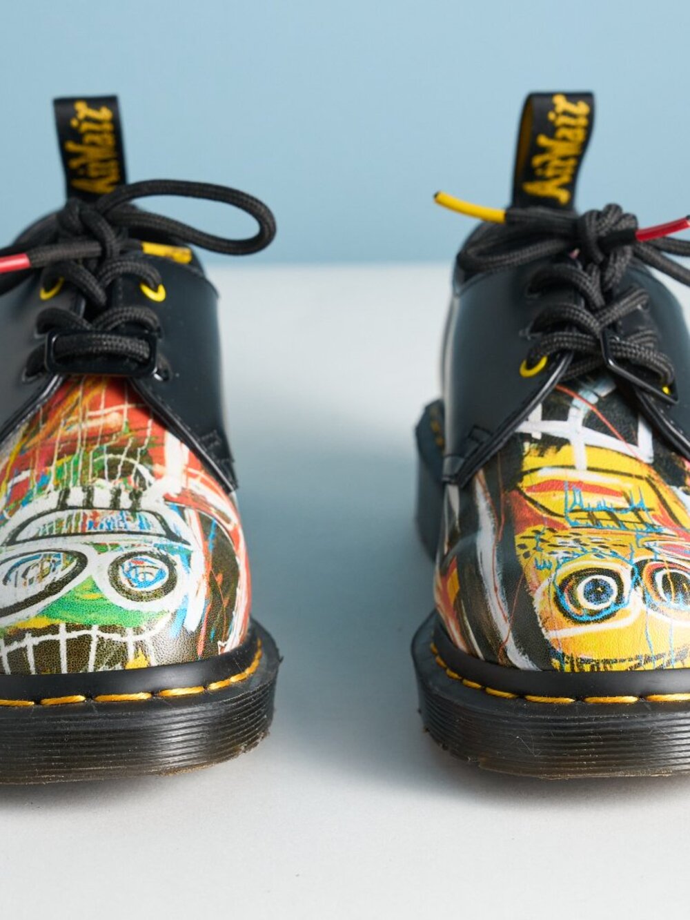 Dr. Martens 1461 Basquiat Limited Edition Oxford Shoes – Black + Multi | W6 - Picture 4 of 8